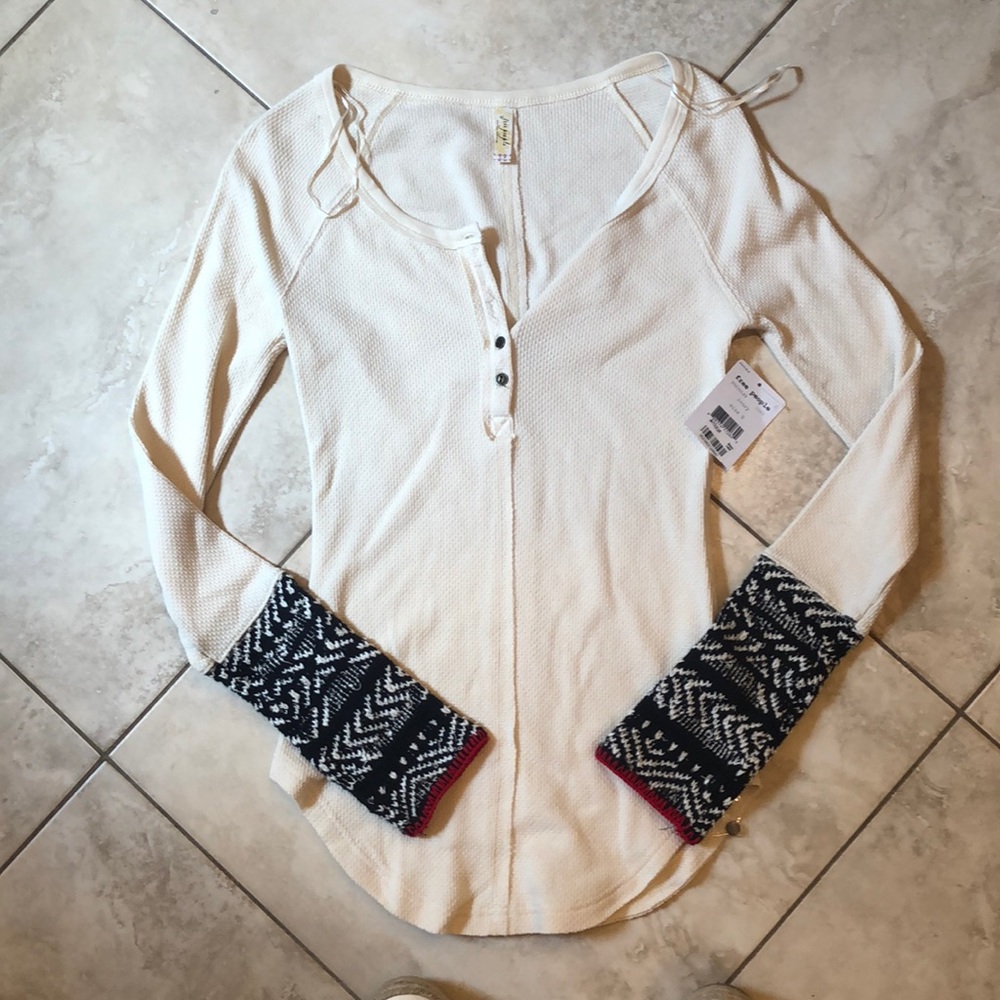 Free people too long sleeve